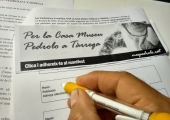 Manifest "Per la Casa Museu Pedrolo a Tàrrega" firma del manifest